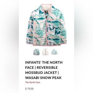 The North Face Baby Reversible Mossbud Jacket